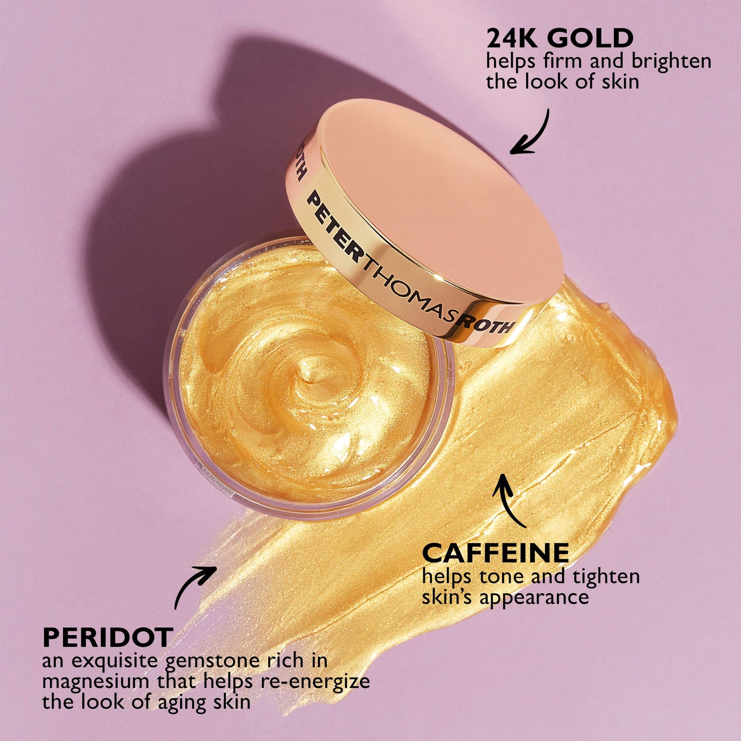 24K Gold Mask Pure Luxury Lift & Firm|150 ml / 5.0 fl oz