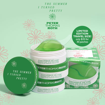 The Summer I Turned Pretty Travel-Size Cucumber De-Tox Hydra-Gel Eye Patches