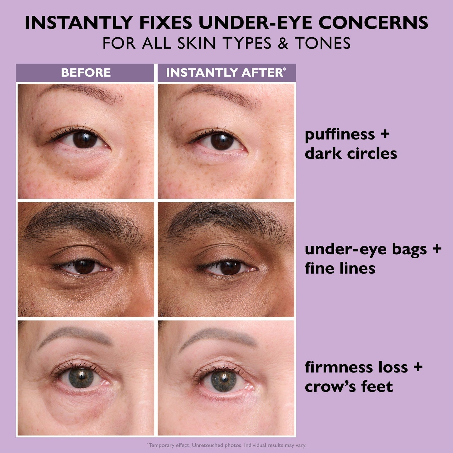 Instant FIRMx Eye Temporary Eye Tightener Easy-Wear Formula